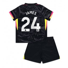 Chelsea Reece James #24 Derde tenue Kids 2024-25 Korte Mouw (+ Korte broeken)